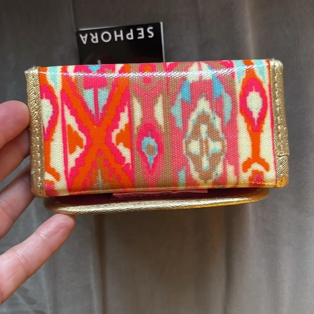 Sephora Las Vegas Mini Pack Pink and Orange Cosmetic Bag - Picture 5 of 11